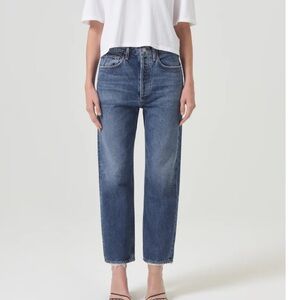 AGOLDE 90'S CROP MID RISE STRAIGHT